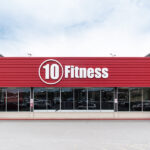 the exterior of the 10 Fitness building in Rodney Parham