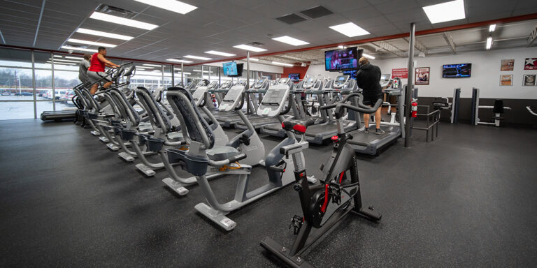 cardio machines at the Springfield club