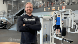 Portrait of personal trainer Adam Broll at 10 Fitness