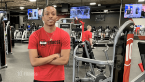 Portrait of personal trainer Bradley Miller at 10 Fitness