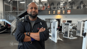 Portrait of personal trainer Clif Wynn at 10 Fitness