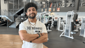 Portrait of personal trainer Devin Bird at 10 Fitness