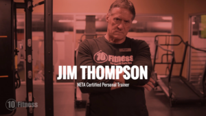 Portrait of personal trainer Jim Thompson at 10 Fitness