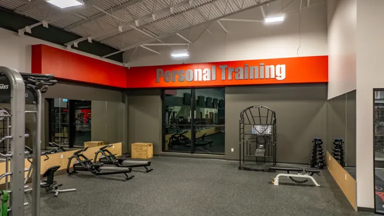 gym interior at Cantrell club