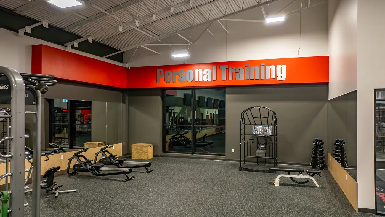 gym interior at Cantrell club