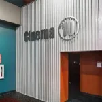 Cardio Cinema entrance at 10 Fitness Bowman